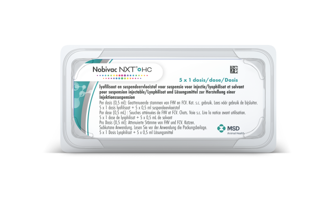 Packshot Nobivac HC 5 Ds.