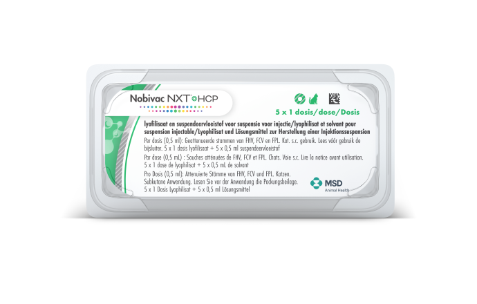 Packshot Nobivac NXT HCP 5 Ds.